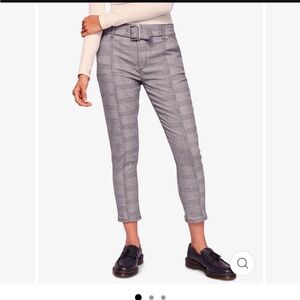 Free People Plaid Pants